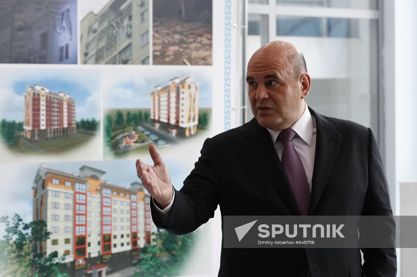 Russia Mishustin Southern Federal District