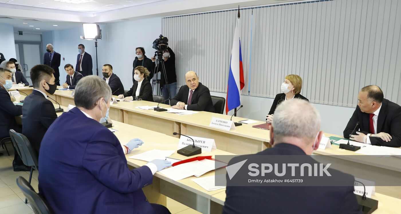 Russia Mishustin Southern Federal District