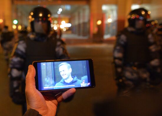 Russia Navalny Court
