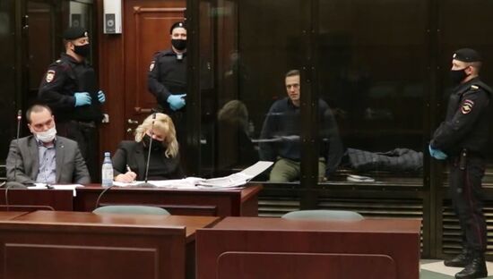 Russia Navalny Court