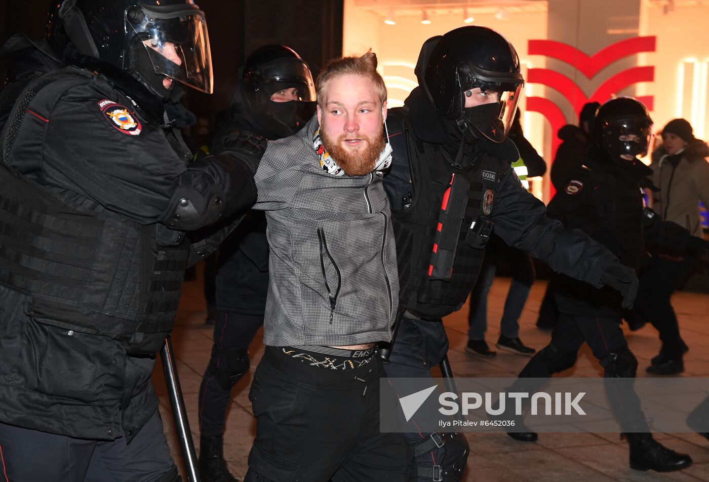 Russia Navalny Sentencing Protest