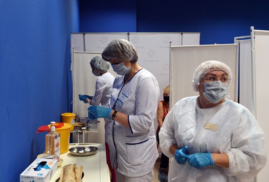 Russia Coronavirus Vaccination