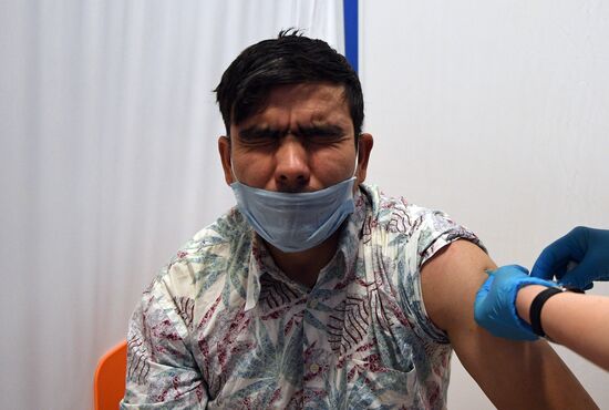 Russia Coronavirus Vaccination