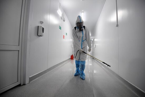 Russia Hospital Disinfection