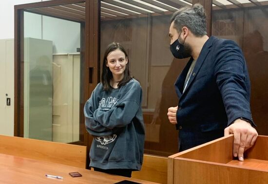 Russia Navalny Supporters Court