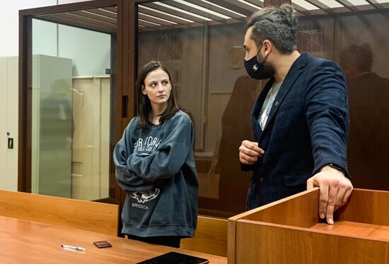 Russia Navalny Supporters Court