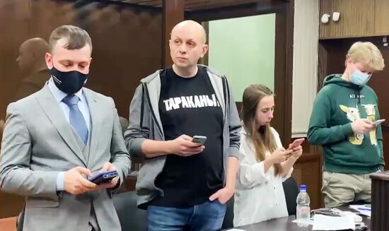 Russia Navalny Supporters Court