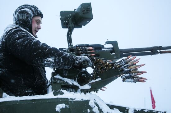 Russia Northern Fleet Drills