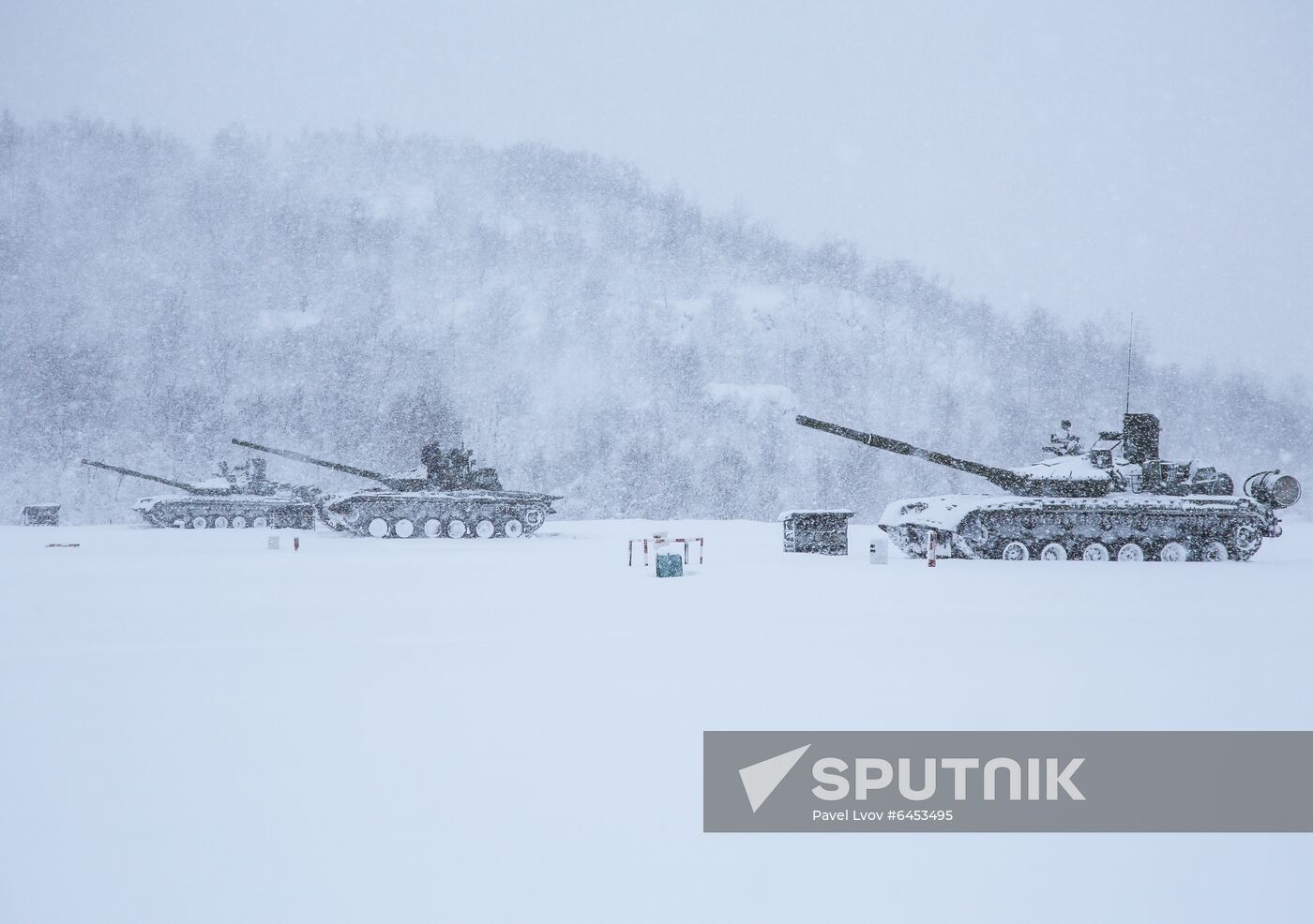 Russia Northern Fleet Drills