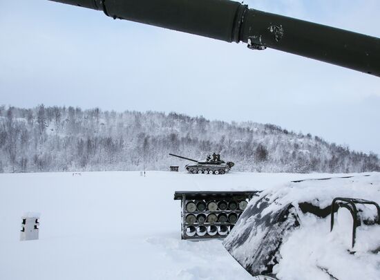 Russia Northern Fleet Drills
