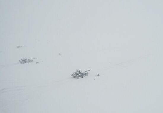 Russia Northern Fleet Drills