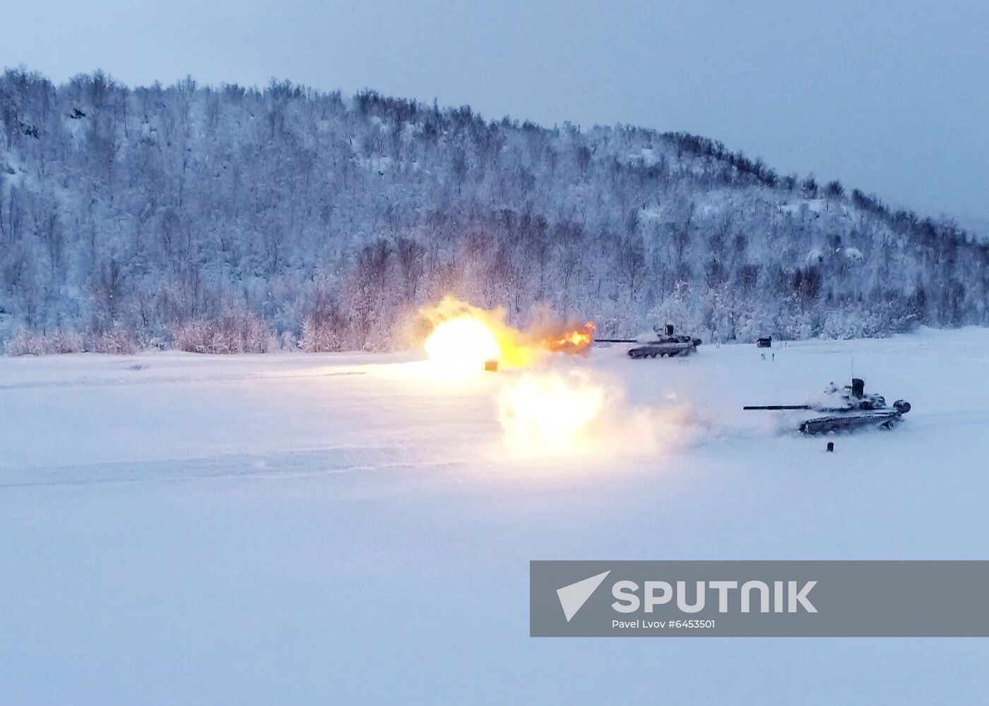 Russia Northern Fleet Drills