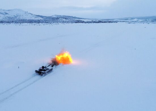 Russia Northern Fleet Drills