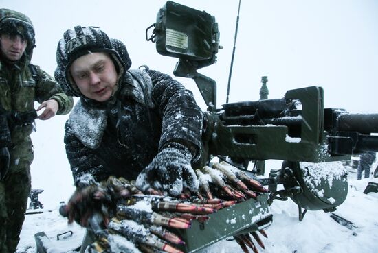 Russia Northern Fleet Drills