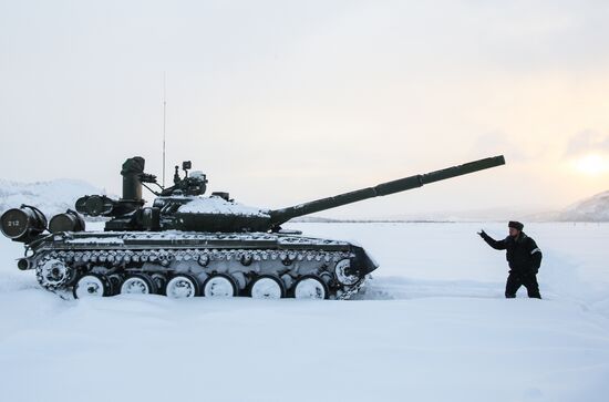 Russia Northern Fleet Drills