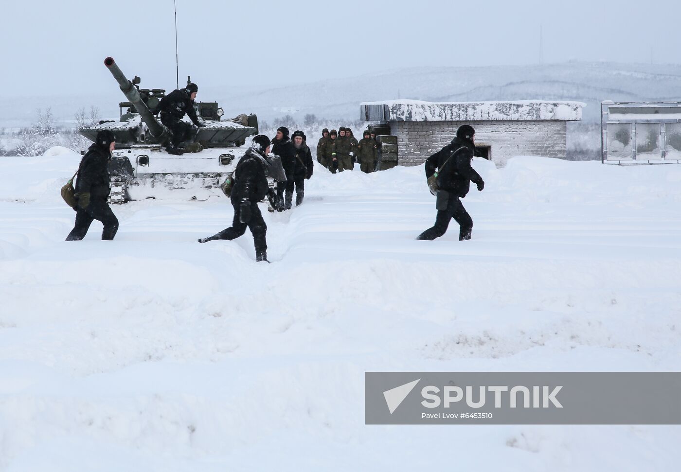 Russia Northern Fleet Drills
