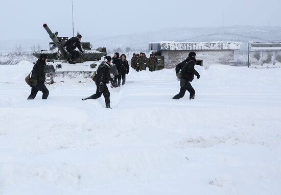 Russia Northern Fleet Drills