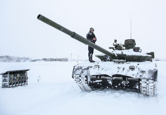 Russia Northern Fleet Drills
