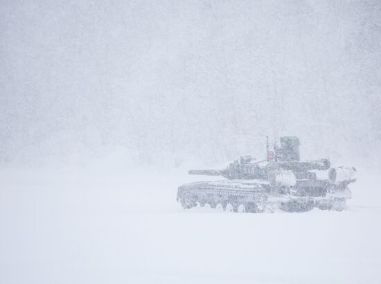 Russia Northern Fleet Drills