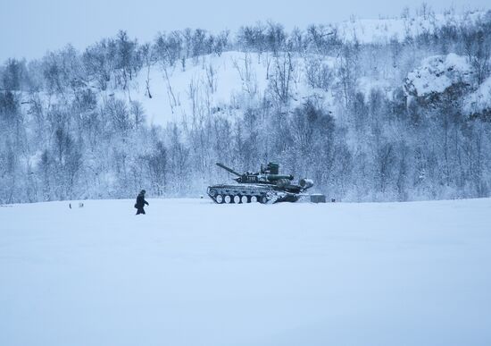 Russia Northern Fleet Drills