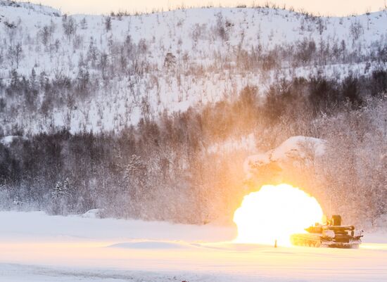 Russia Northern Fleet Drills