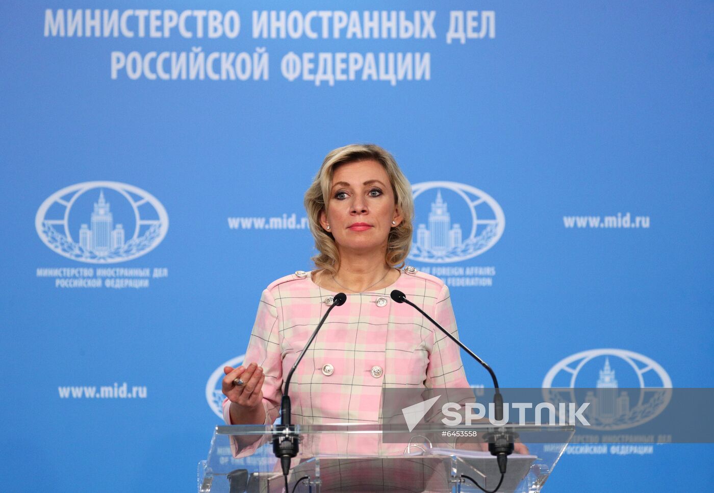 Russia Zakharova Briefing