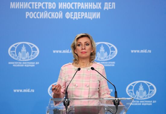 Russia Zakharova Briefing