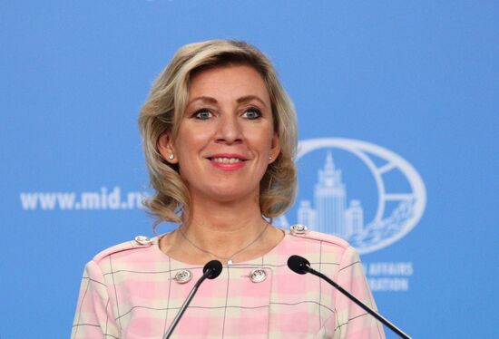 Russia Zakharova Briefing