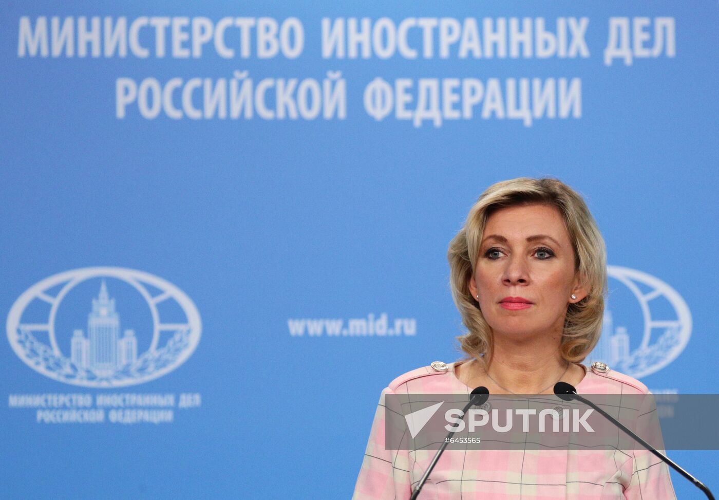 Russia Zakharova Briefing