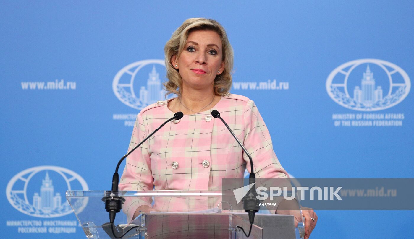 Russia Zakharova Briefing
