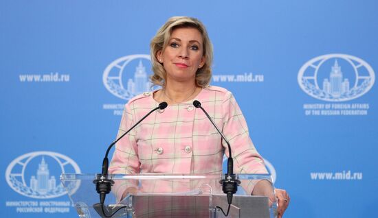 Russia Zakharova Briefing