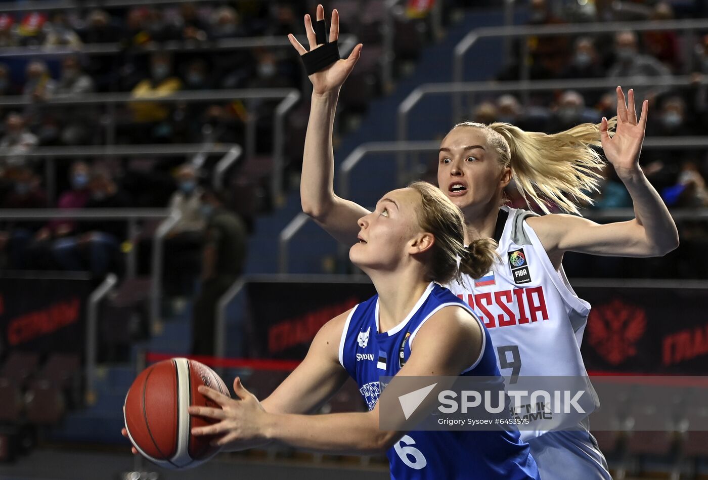 Russia Basketball Eurobasket Women Qualifiers Russia - Estonia