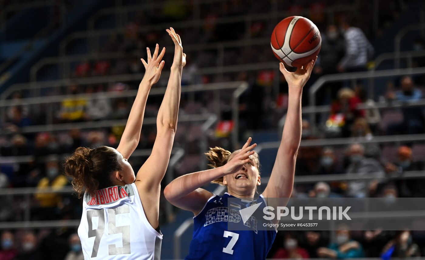 Russia Basketball Eurobasket Women Qualifiers Russia - Estonia