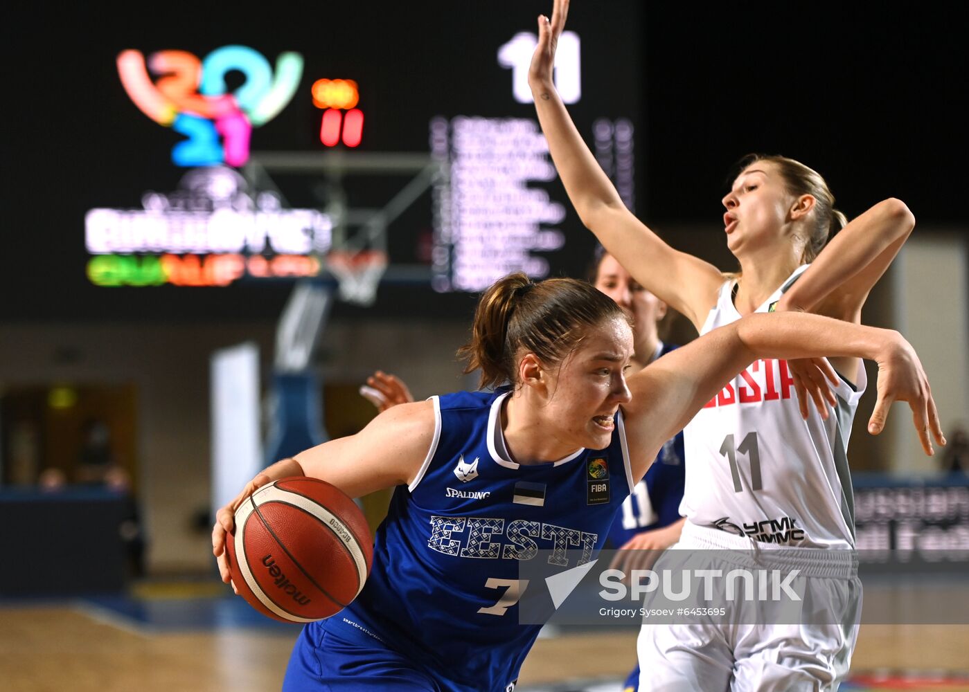 Russia Basketball Eurobasket Women Qualifiers Russia - Estonia