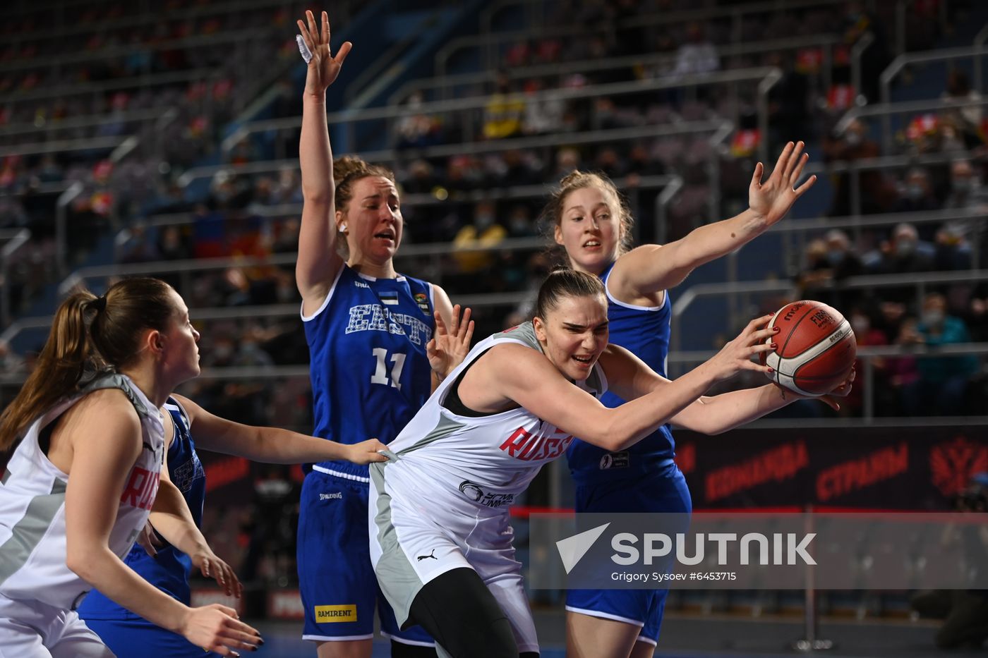 Russia Basketball Eurobasket Women Qualifiers Russia - Estonia