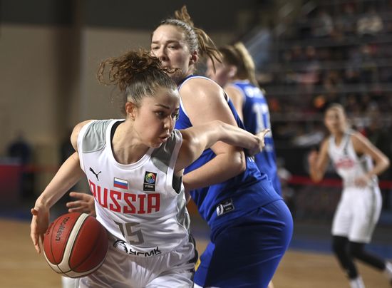 Russia Basketball Eurobasket Women Qualifiers Russia - Estonia