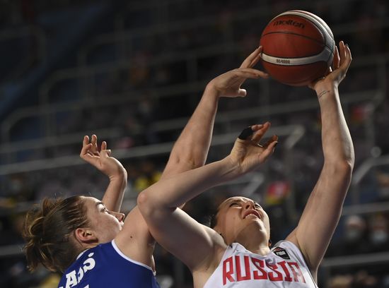 Russia Basketball Eurobasket Women Qualifiers Russia - Estonia