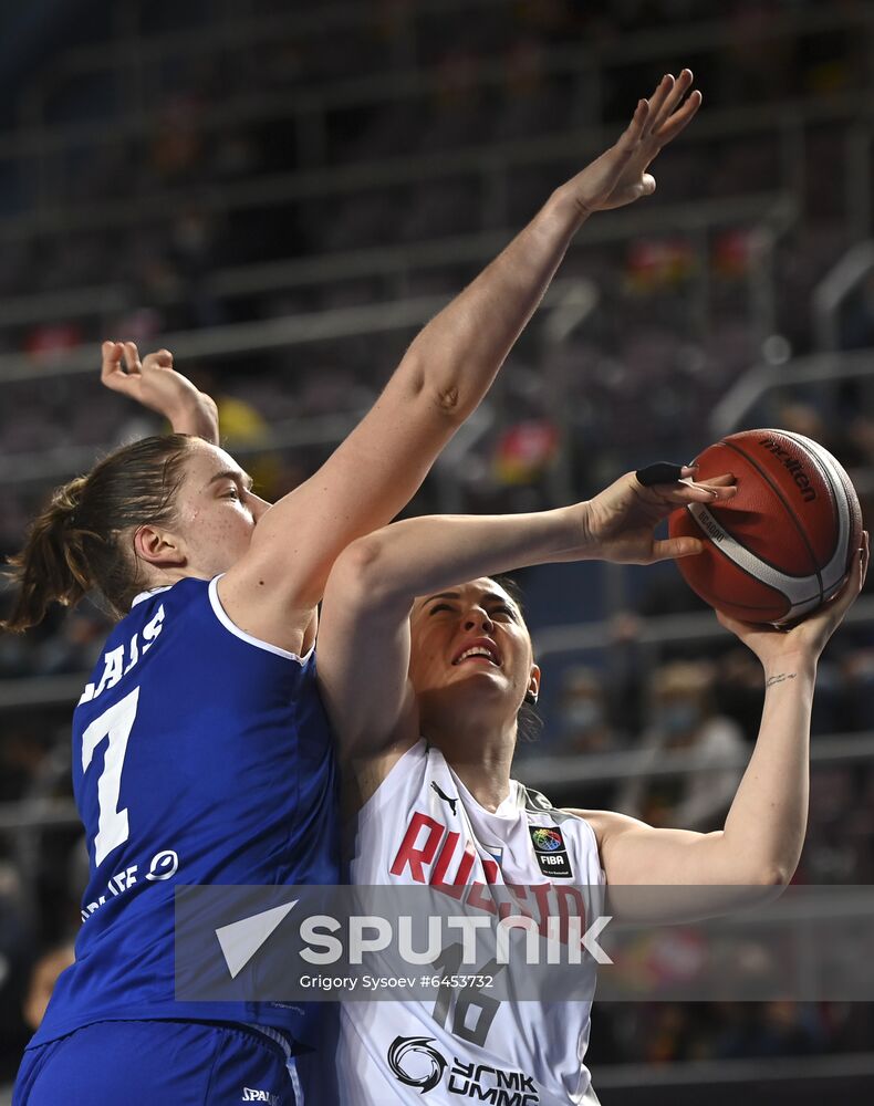 Russia Basketball Eurobasket Women Qualifiers Russia - Estonia