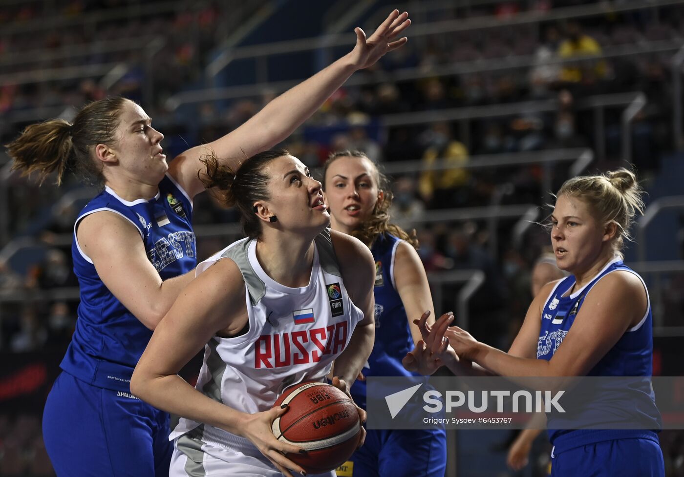 Russia Basketball Eurobasket Women Qualifiers Russia - Estonia