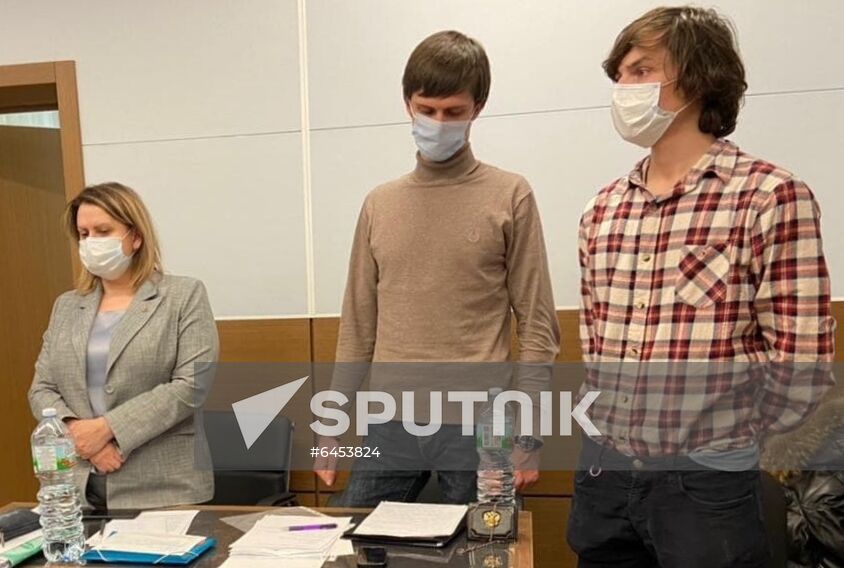 Russia Navalny Supporters Court