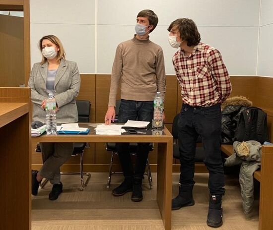 Russia Navalny Supporters Court