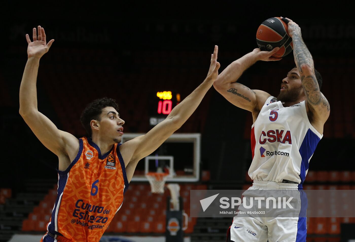 Spain Basketball Euroleague Valencia - CSKA