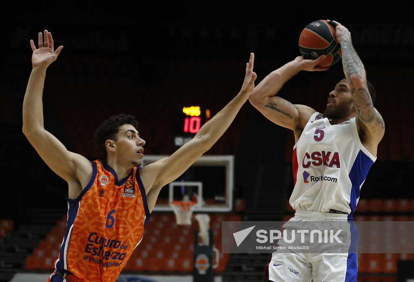 Spain Basketball Euroleague Valencia - CSKA