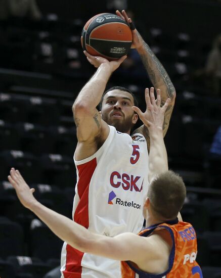 Spain Basketball Euroleague Valencia - CSKA