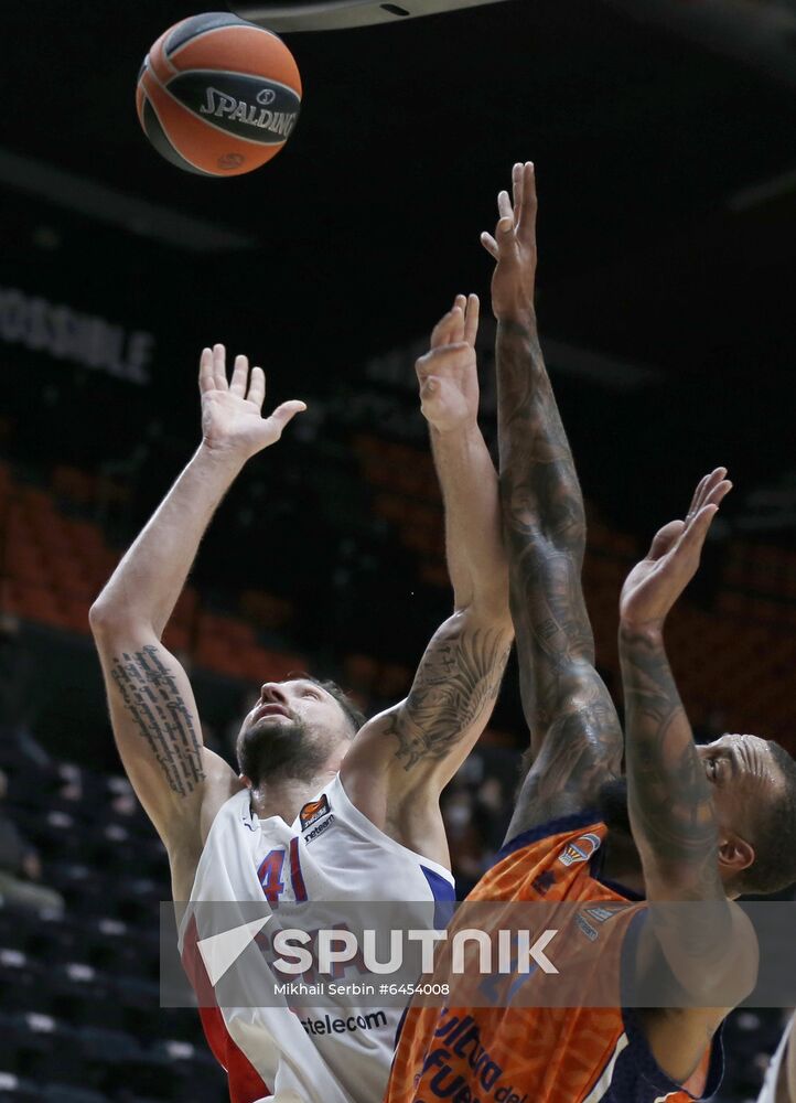 Spain Basketball Euroleague Valencia - CSKA