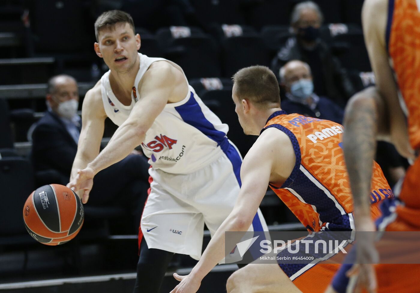 Spain Basketball Euroleague Valencia - CSKA