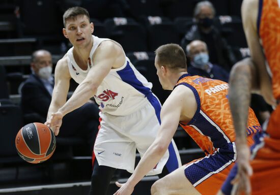 Spain Basketball Euroleague Valencia - CSKA