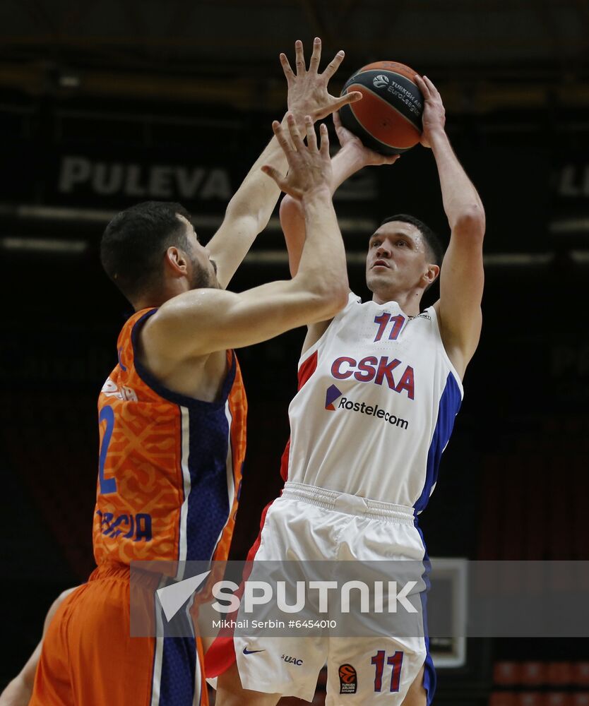 Spain Basketball Euroleague Valencia - CSKA