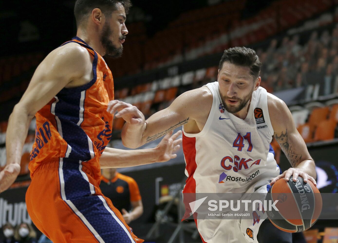 Spain Basketball Euroleague Valencia - CSKA