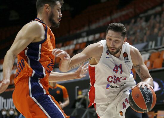 Spain Basketball Euroleague Valencia - CSKA